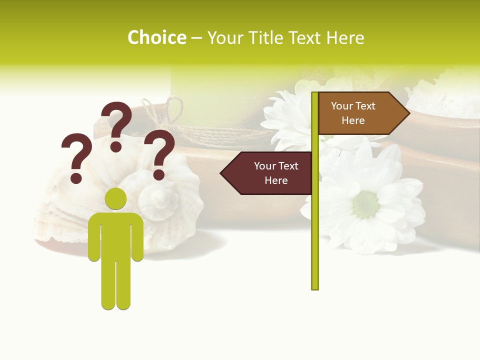 Towels Wood Aroma PowerPoint Template