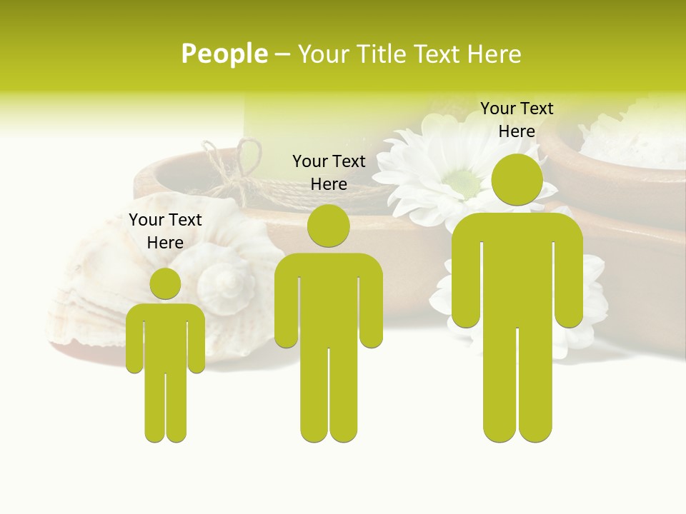 Towels Wood Aroma PowerPoint Template