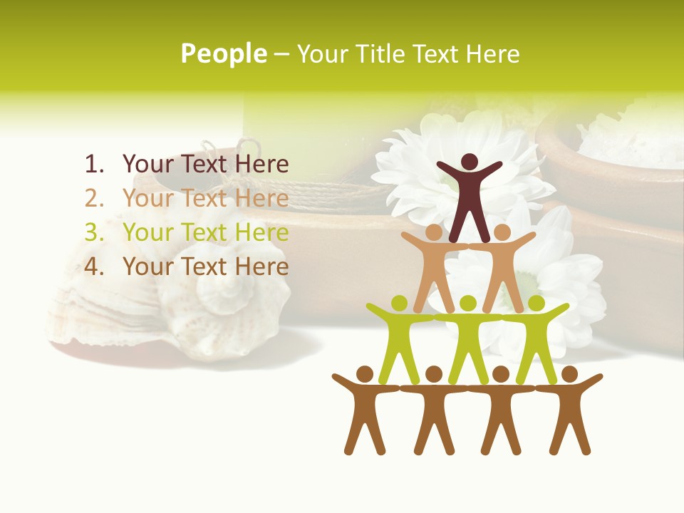 Towels Wood Aroma PowerPoint Template