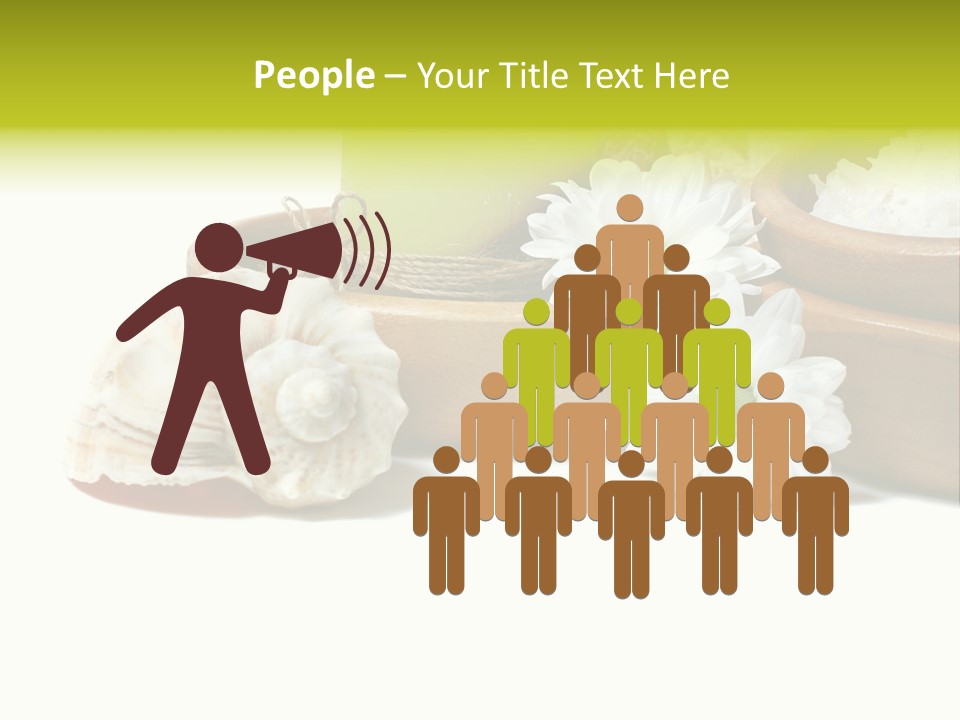 Towels Wood Aroma PowerPoint Template