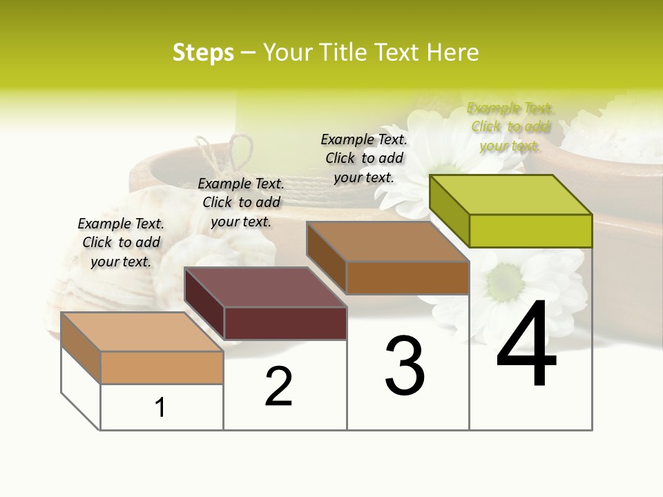 Towels Wood Aroma PowerPoint Template