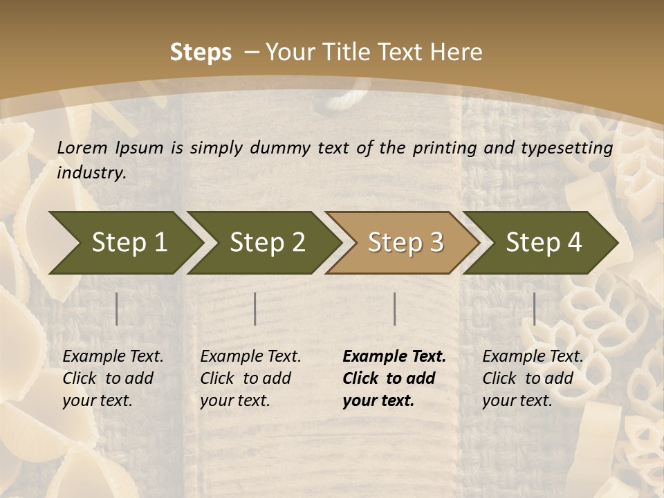 Foodstuff Burlap Uncooked PowerPoint Template