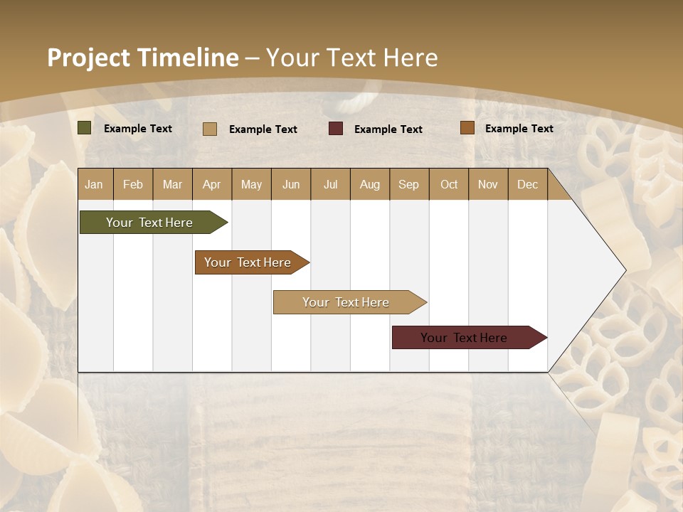 Foodstuff Burlap Uncooked PowerPoint Template
