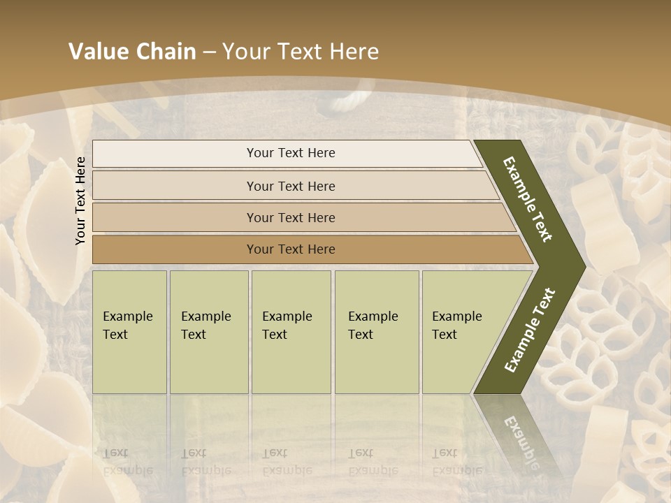 Foodstuff Burlap Uncooked PowerPoint Template