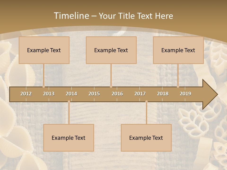 Foodstuff Burlap Uncooked PowerPoint Template