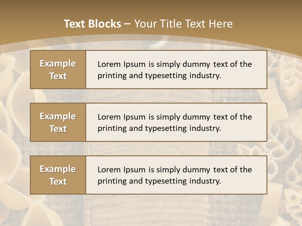 Foodstuff Burlap Uncooked PowerPoint Template