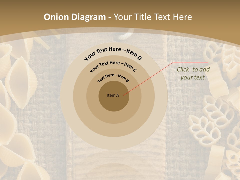 Foodstuff Burlap Uncooked PowerPoint Template