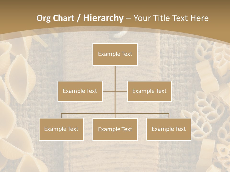 Foodstuff Burlap Uncooked PowerPoint Template