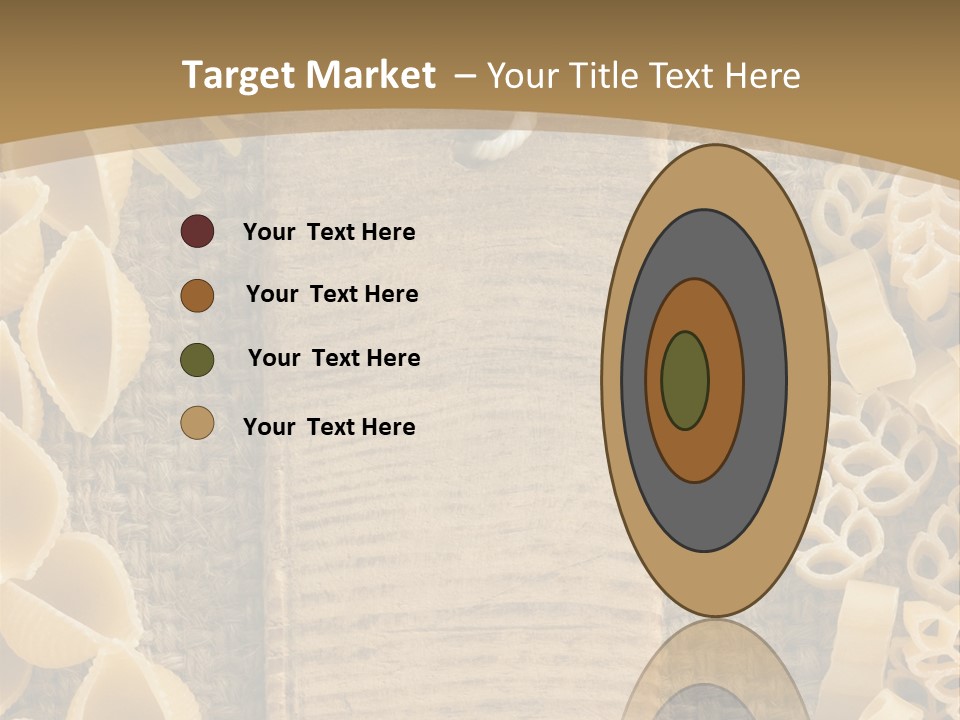 Foodstuff Burlap Uncooked PowerPoint Template