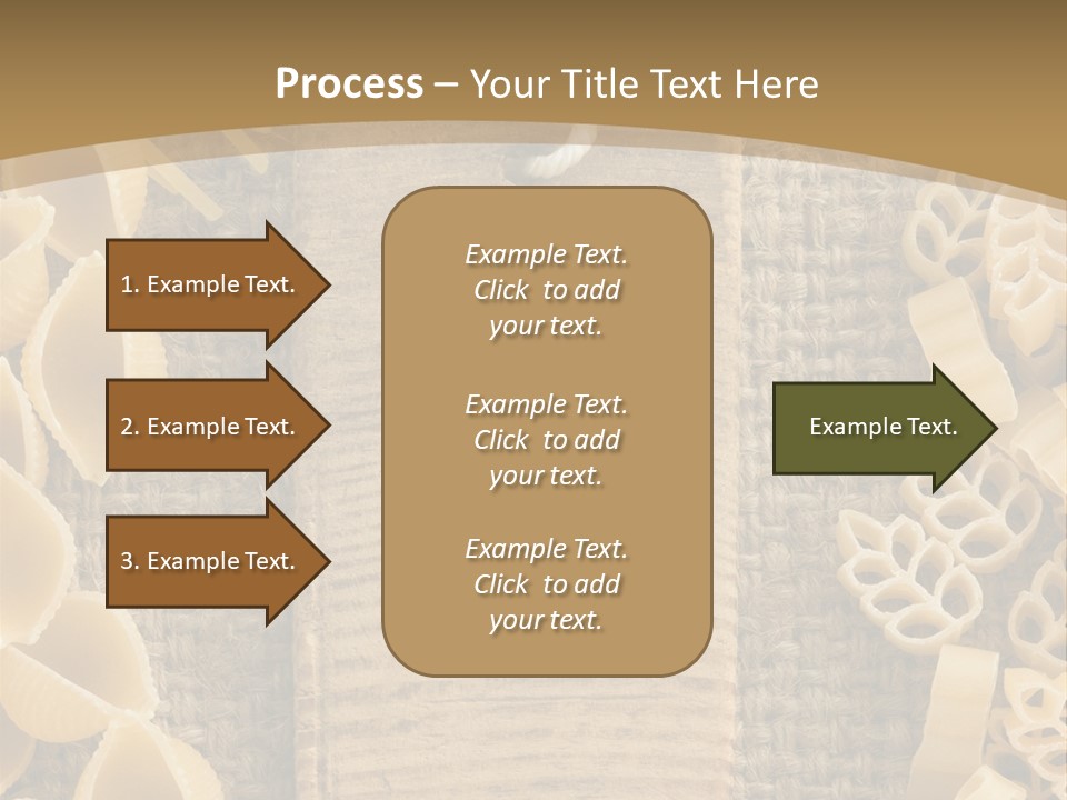 Foodstuff Burlap Uncooked PowerPoint Template