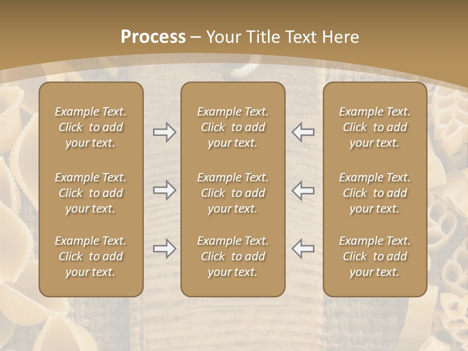 Foodstuff Burlap Uncooked PowerPoint Template