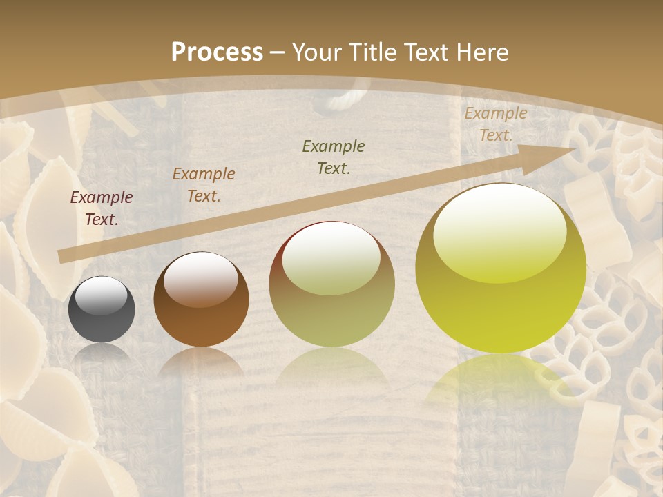 Foodstuff Burlap Uncooked PowerPoint Template