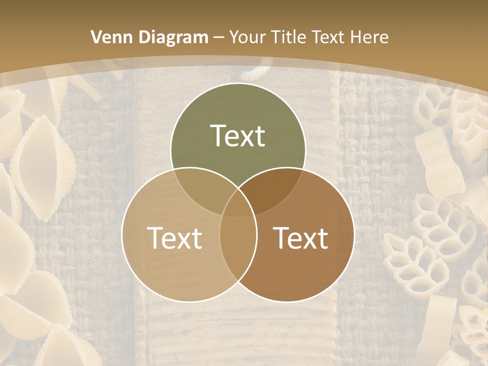 Foodstuff Burlap Uncooked PowerPoint Template