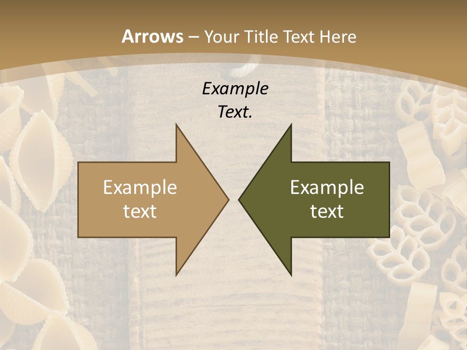 Foodstuff Burlap Uncooked PowerPoint Template