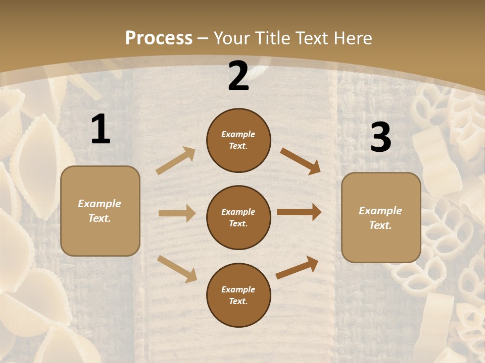 Foodstuff Burlap Uncooked PowerPoint Template