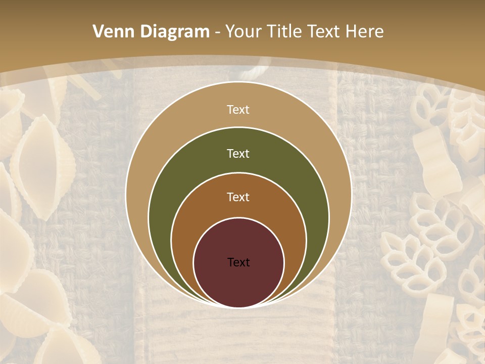 Foodstuff Burlap Uncooked PowerPoint Template