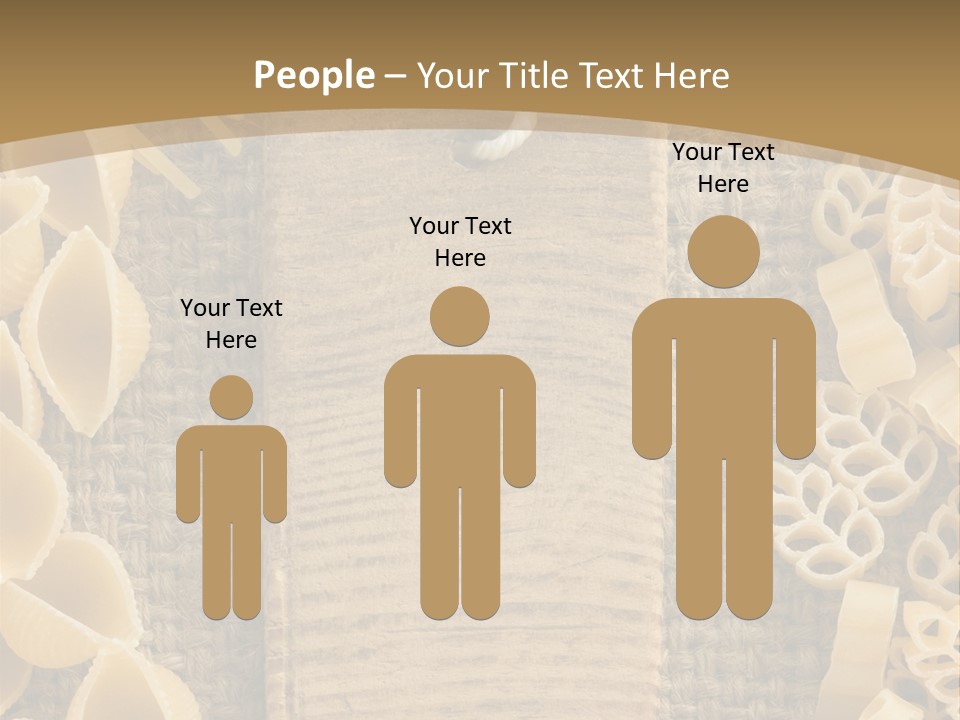 Foodstuff Burlap Uncooked PowerPoint Template