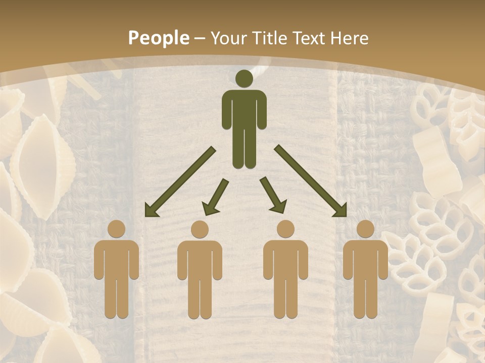 Foodstuff Burlap Uncooked PowerPoint Template