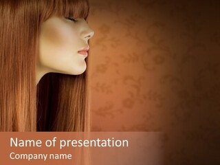 Pure Make Up Border PowerPoint Template