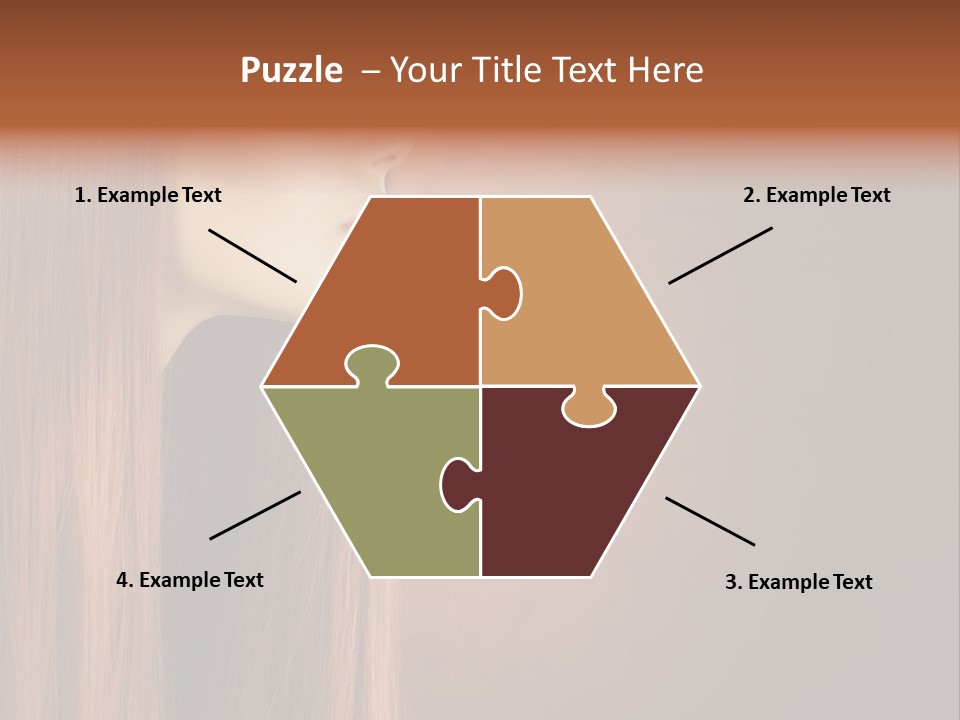 Pure Make Up Border PowerPoint Template