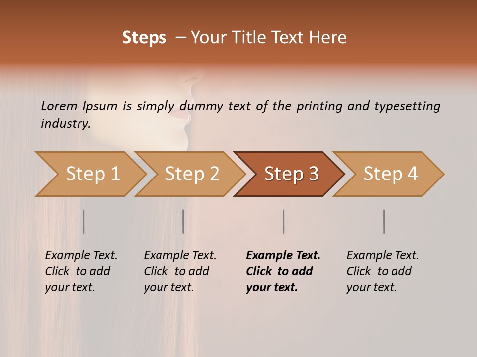 Pure Make Up Border PowerPoint Template