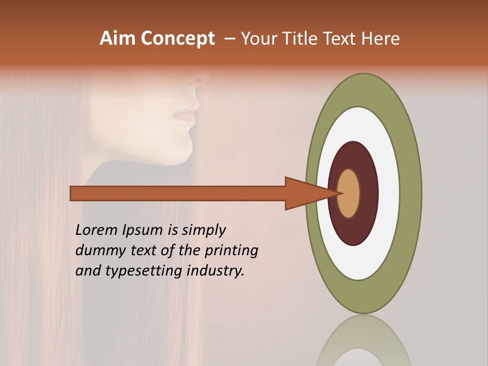 Pure Make Up Border PowerPoint Template