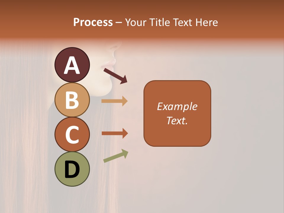 Pure Make Up Border PowerPoint Template