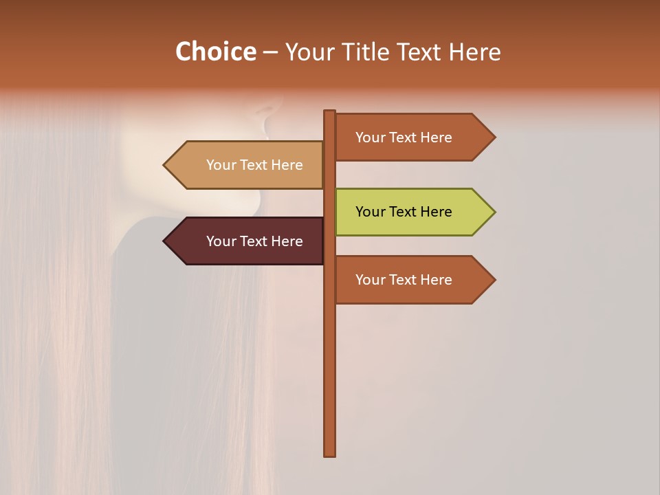Pure Make Up Border PowerPoint Template