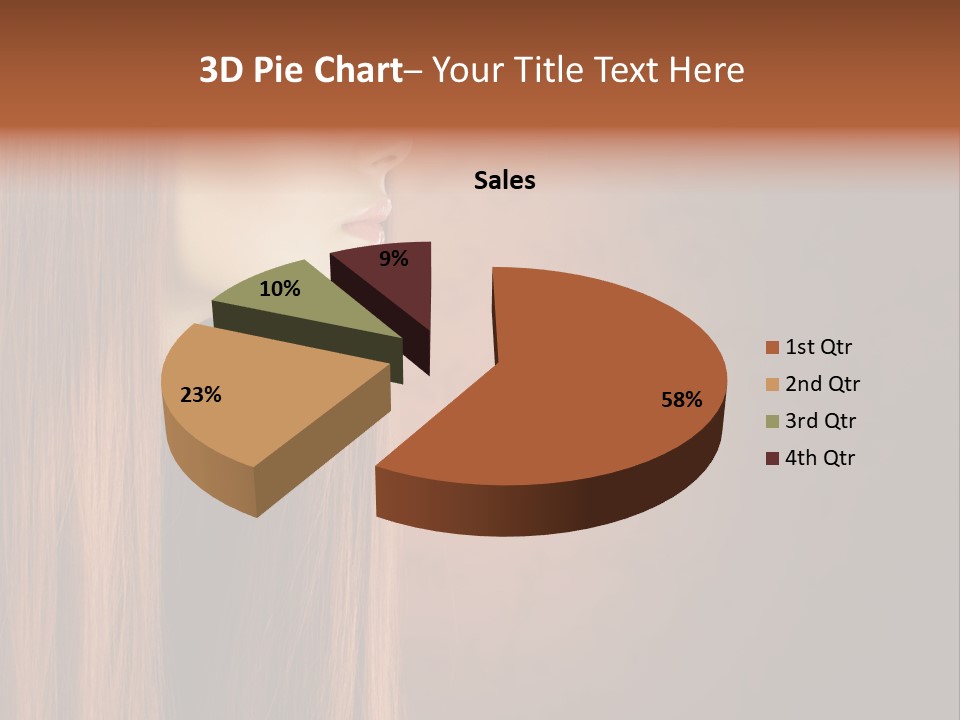 Pure Make Up Border PowerPoint Template