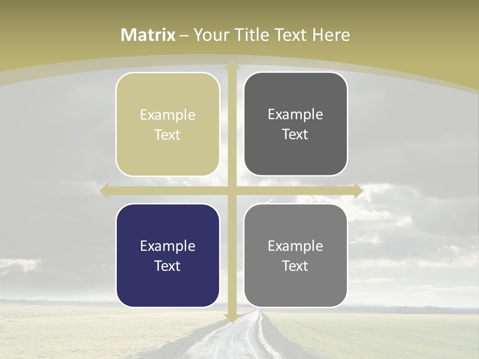 Scene Voyage Air PowerPoint Template