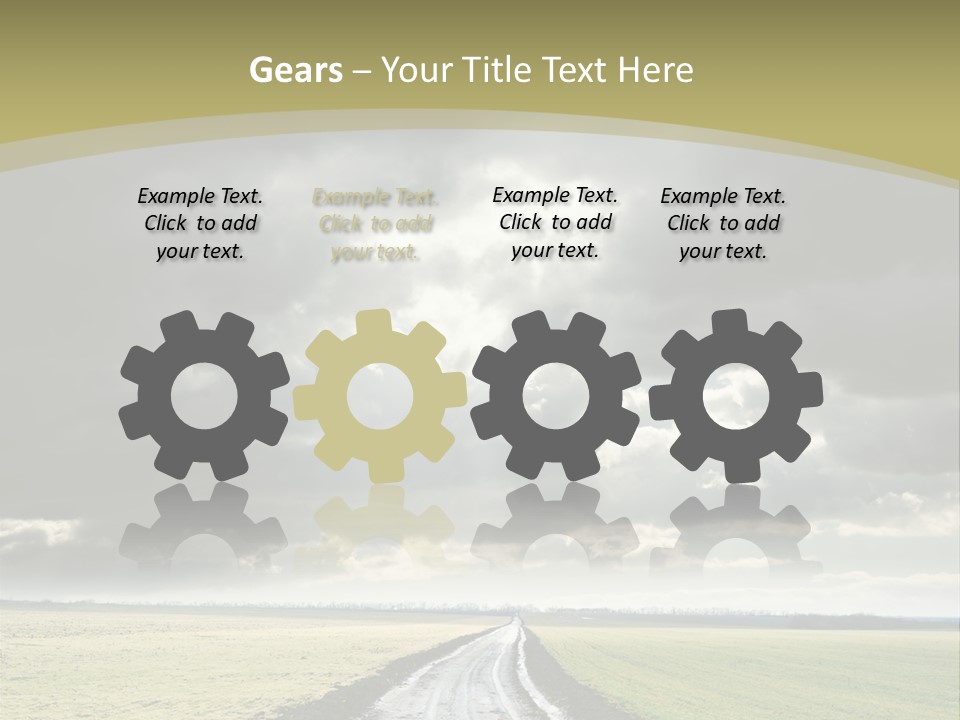 Scene Voyage Air PowerPoint Template