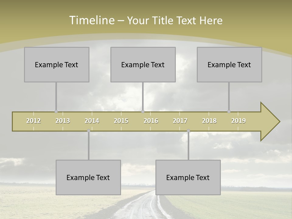 Scene Voyage Air PowerPoint Template