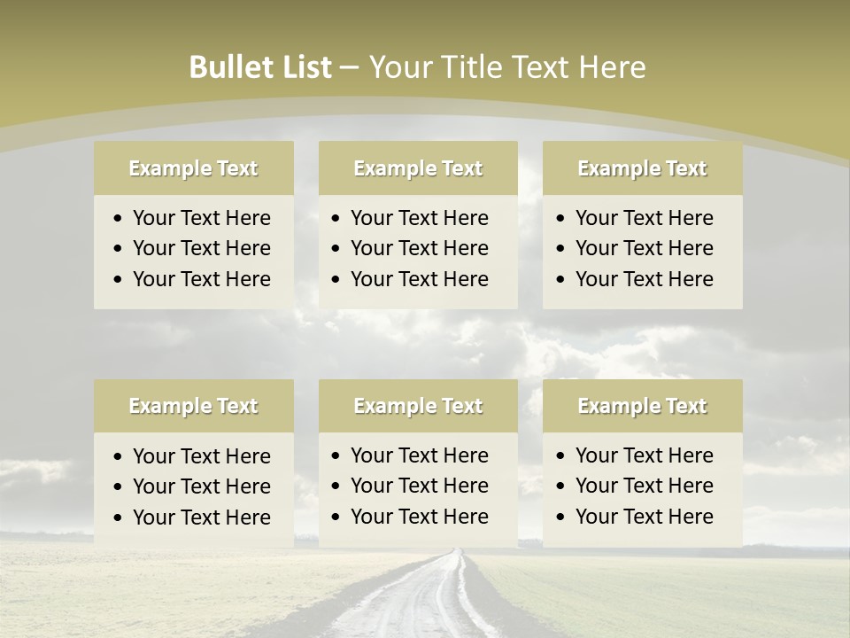 Scene Voyage Air PowerPoint Template