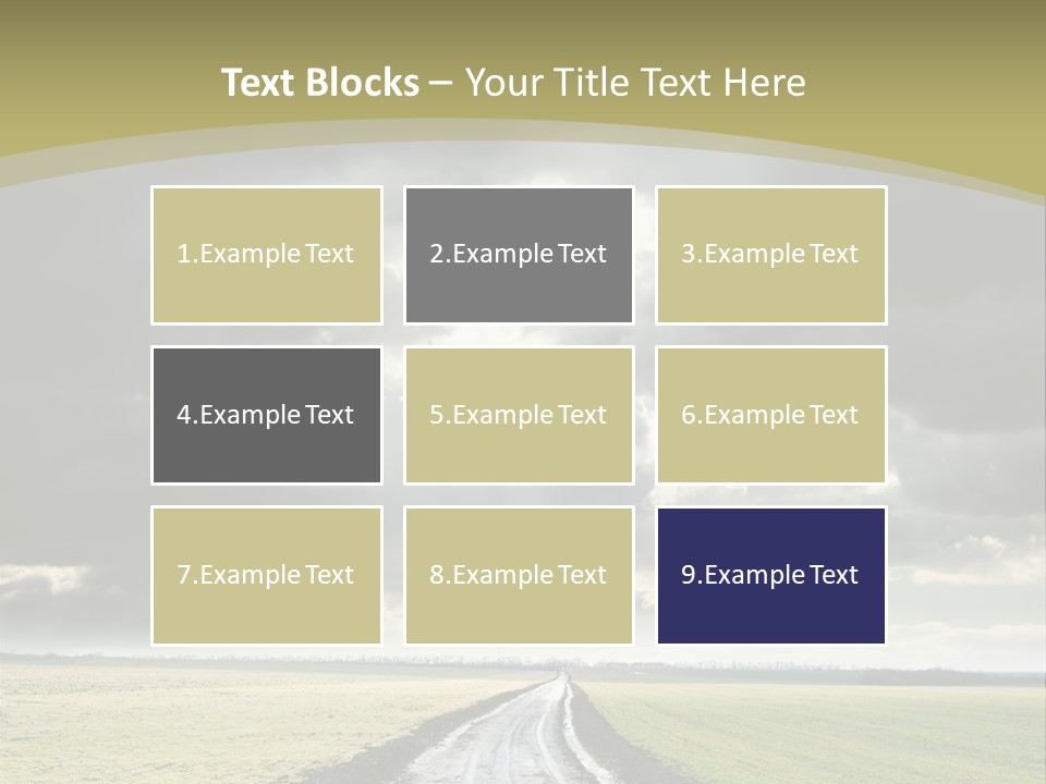 Scene Voyage Air PowerPoint Template