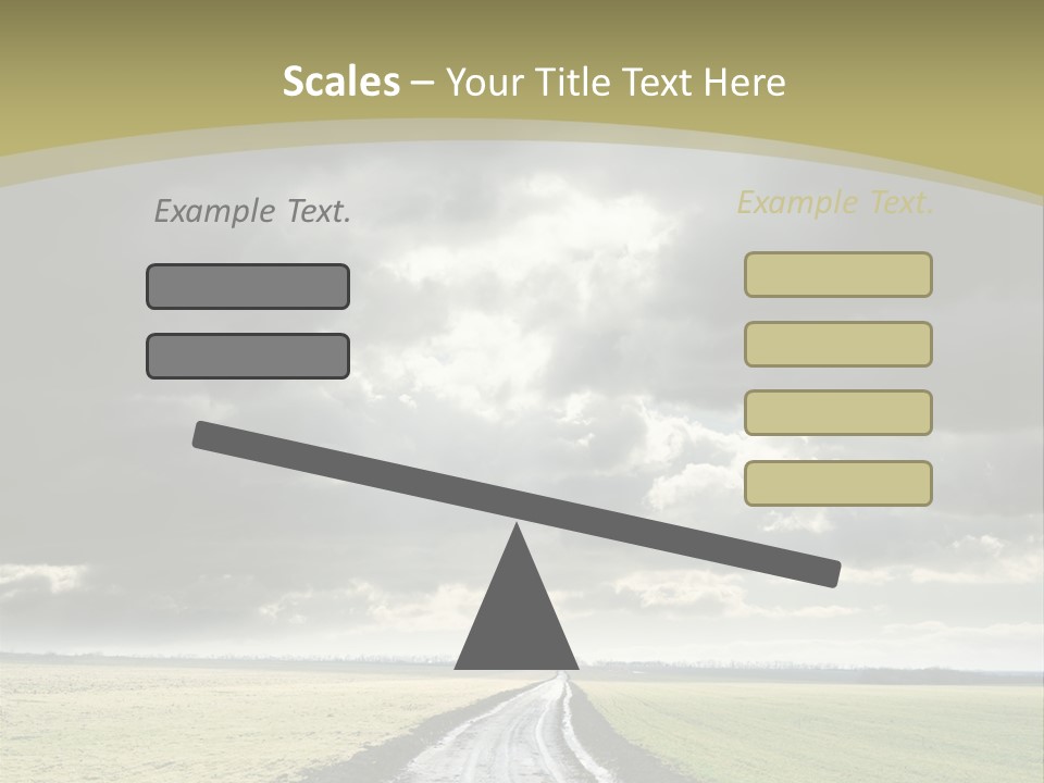 Scene Voyage Air PowerPoint Template