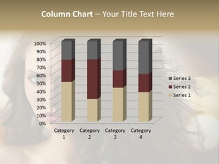 Caucasian Charming Perfection PowerPoint Template