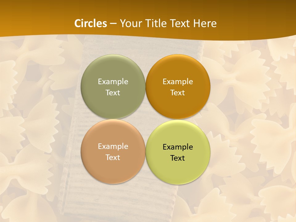 Wooden Full Pasta PowerPoint Template