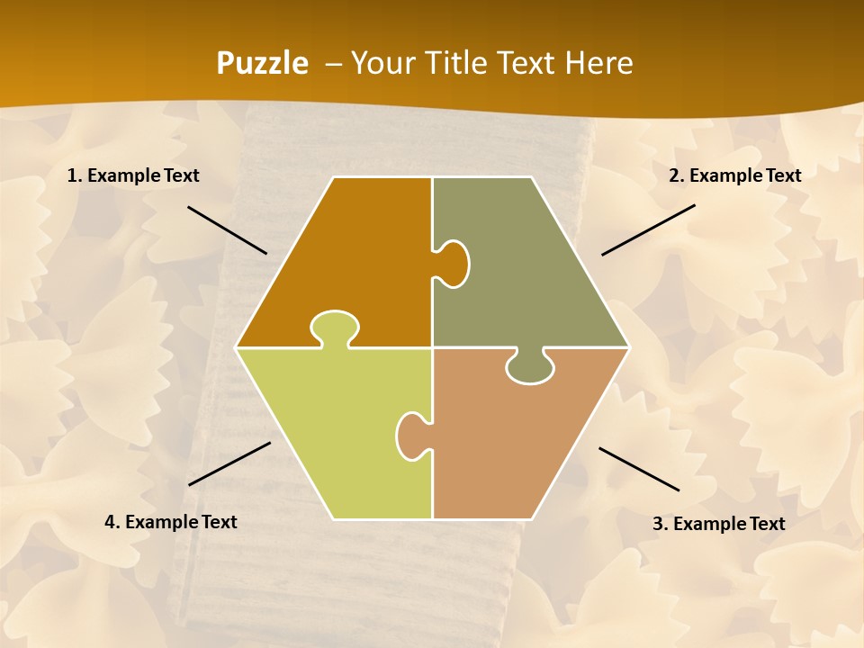 Wooden Full Pasta PowerPoint Template