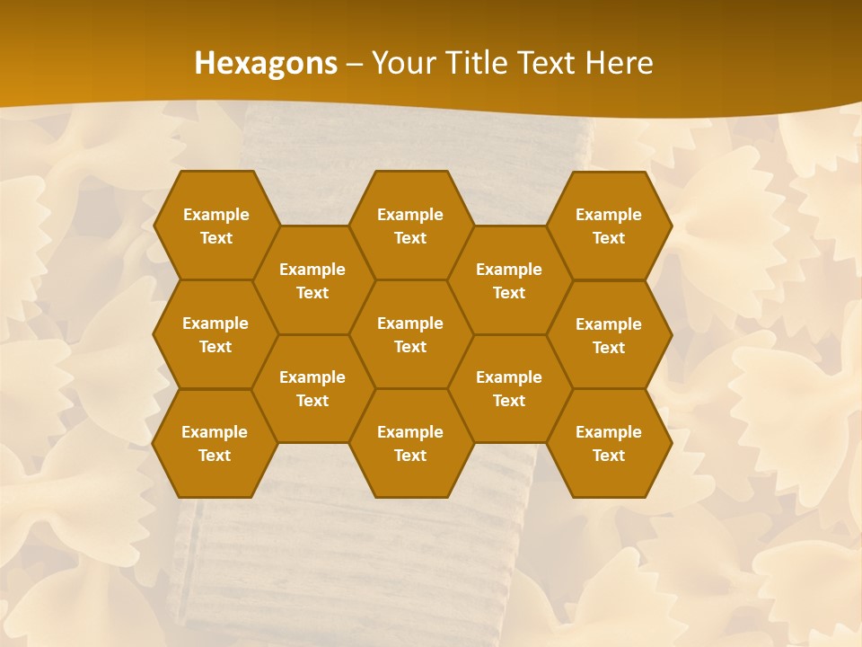 Wooden Full Pasta PowerPoint Template