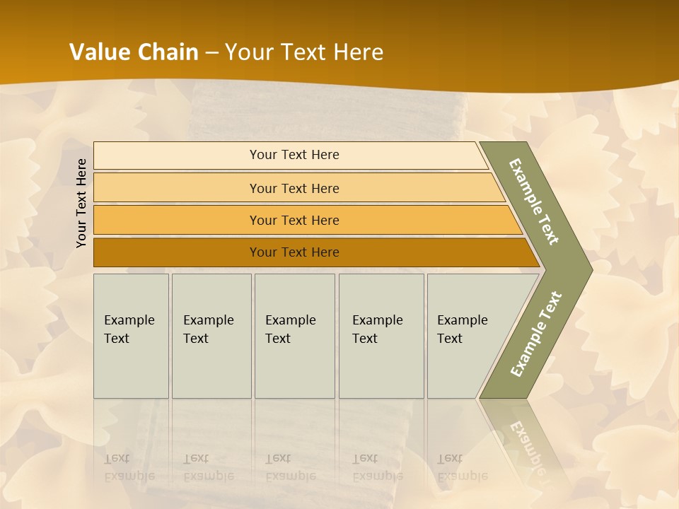 Wooden Full Pasta PowerPoint Template