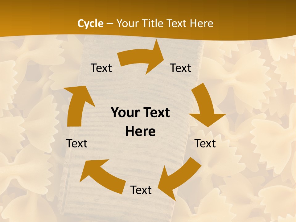 Wooden Full Pasta PowerPoint Template