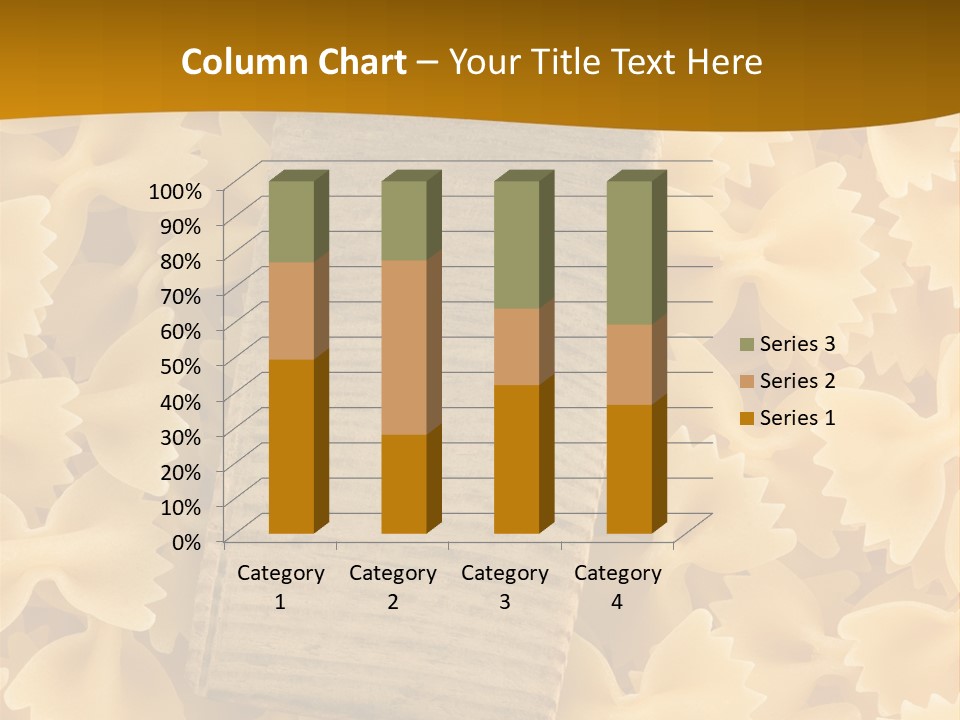Wooden Full Pasta PowerPoint Template