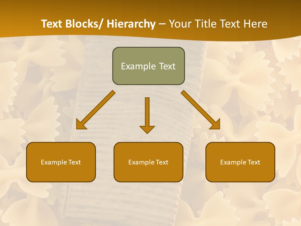 Wooden Full Pasta PowerPoint Template