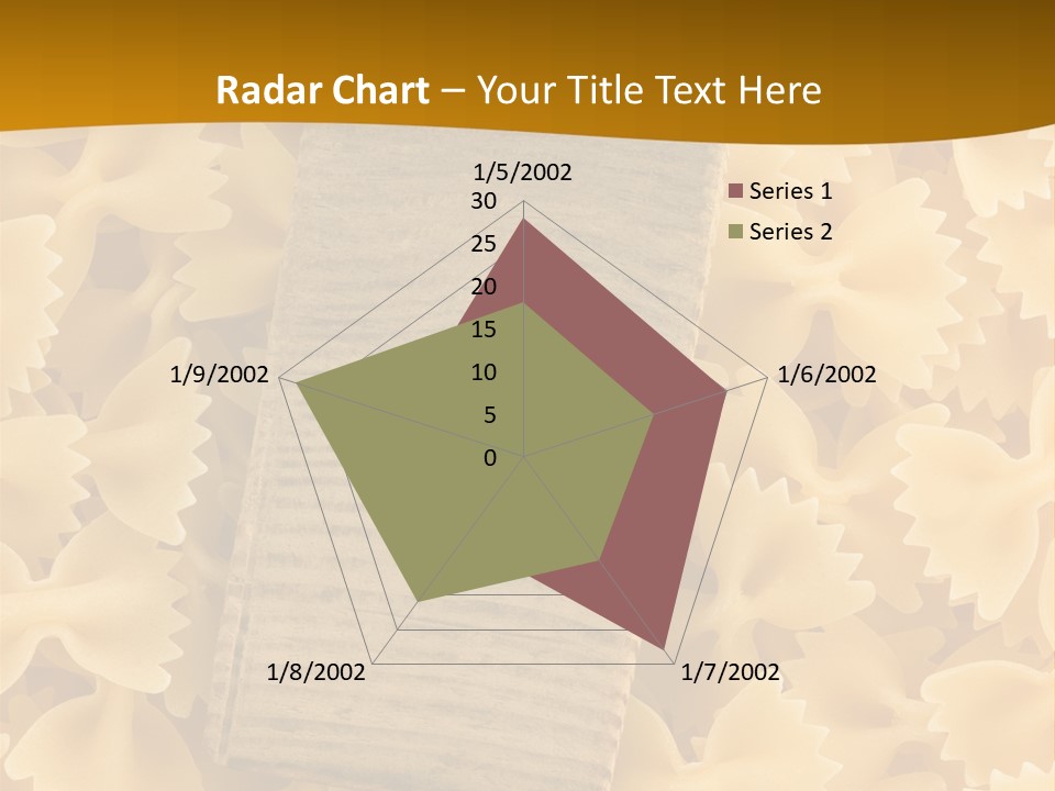 Wooden Full Pasta PowerPoint Template