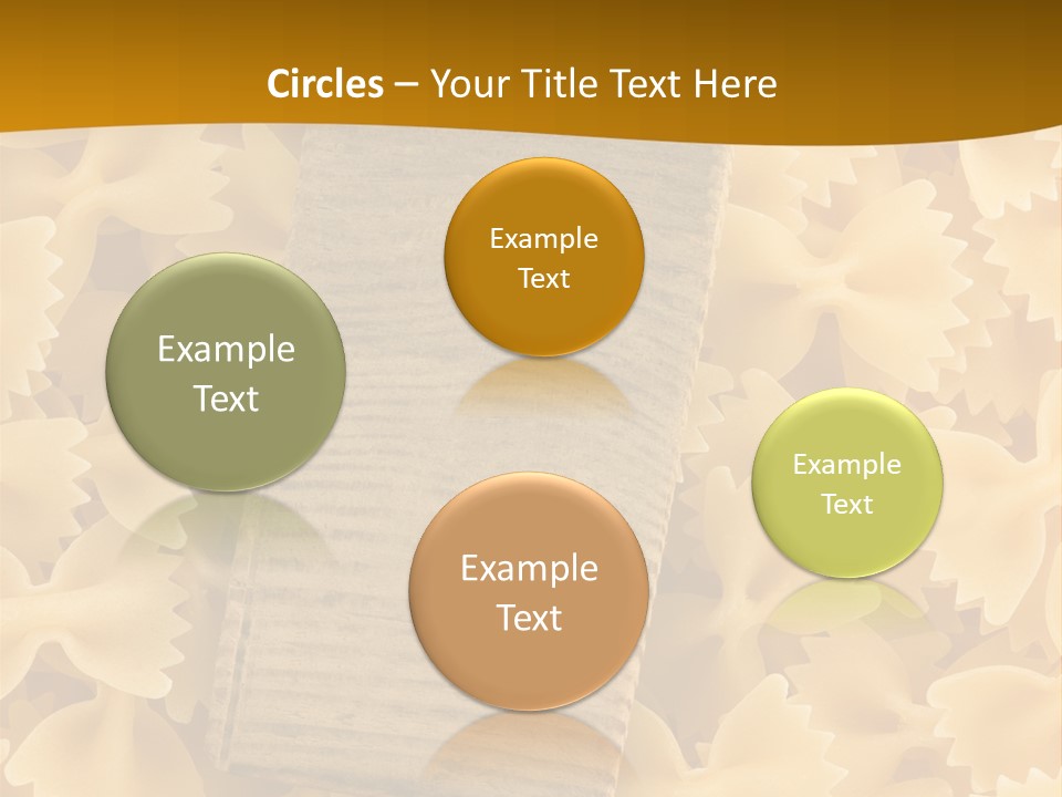 Wooden Full Pasta PowerPoint Template