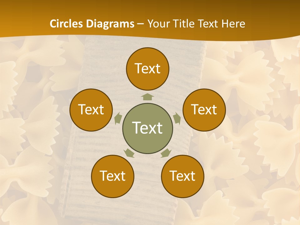 Wooden Full Pasta PowerPoint Template