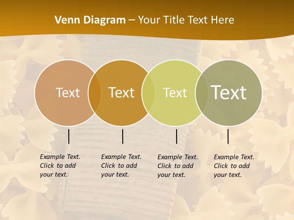 Wooden Full Pasta PowerPoint Template