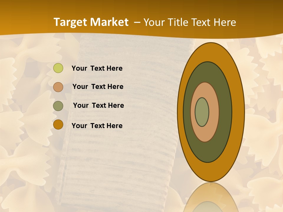 Wooden Full Pasta PowerPoint Template