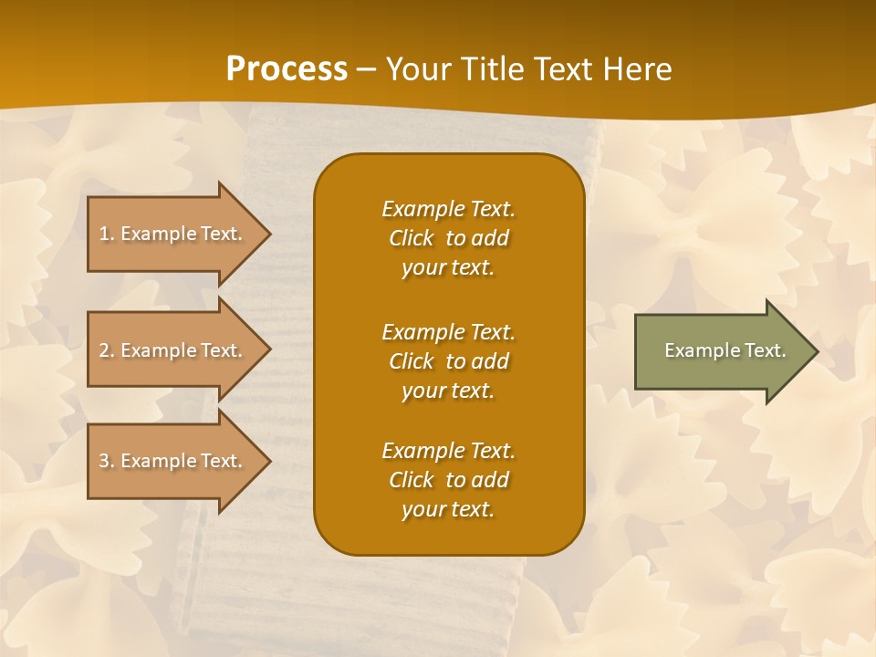 Wooden Full Pasta PowerPoint Template