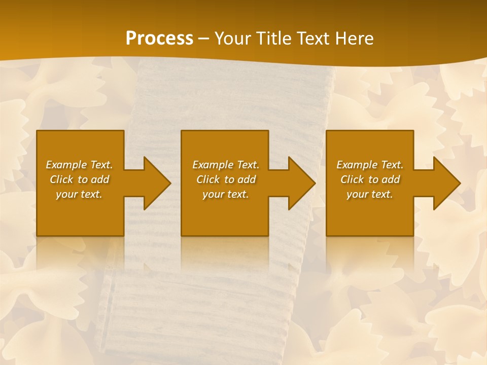 Wooden Full Pasta PowerPoint Template